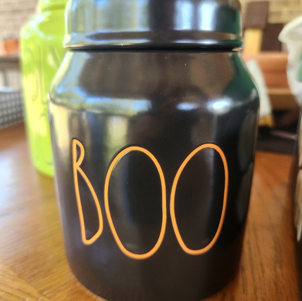Rae Dunn BOO canister
